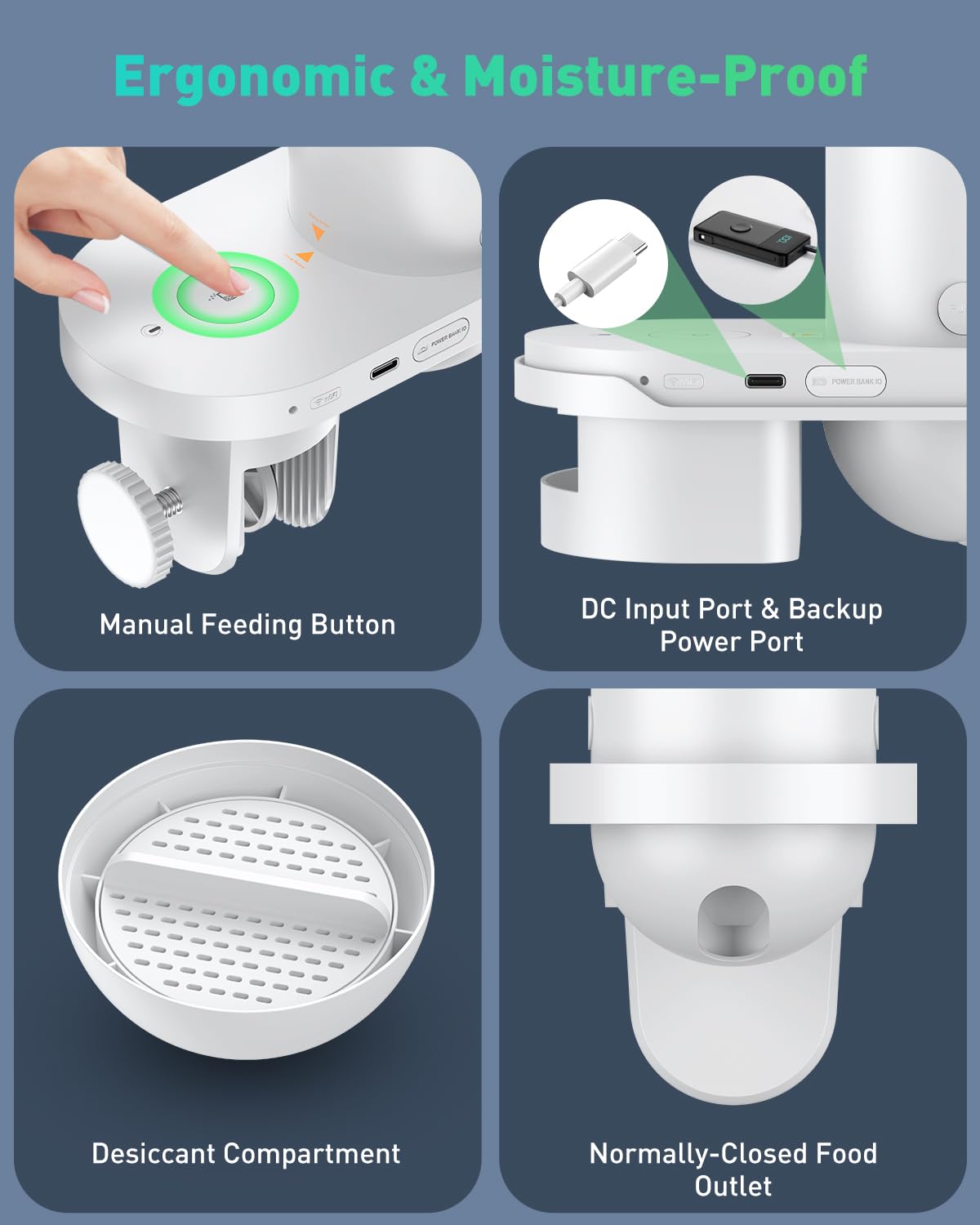 Pawfly low-food alert notification helps manage supplies remotely
