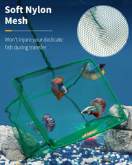 Pawfly soft nylon mesh protects delicate fish during transfers