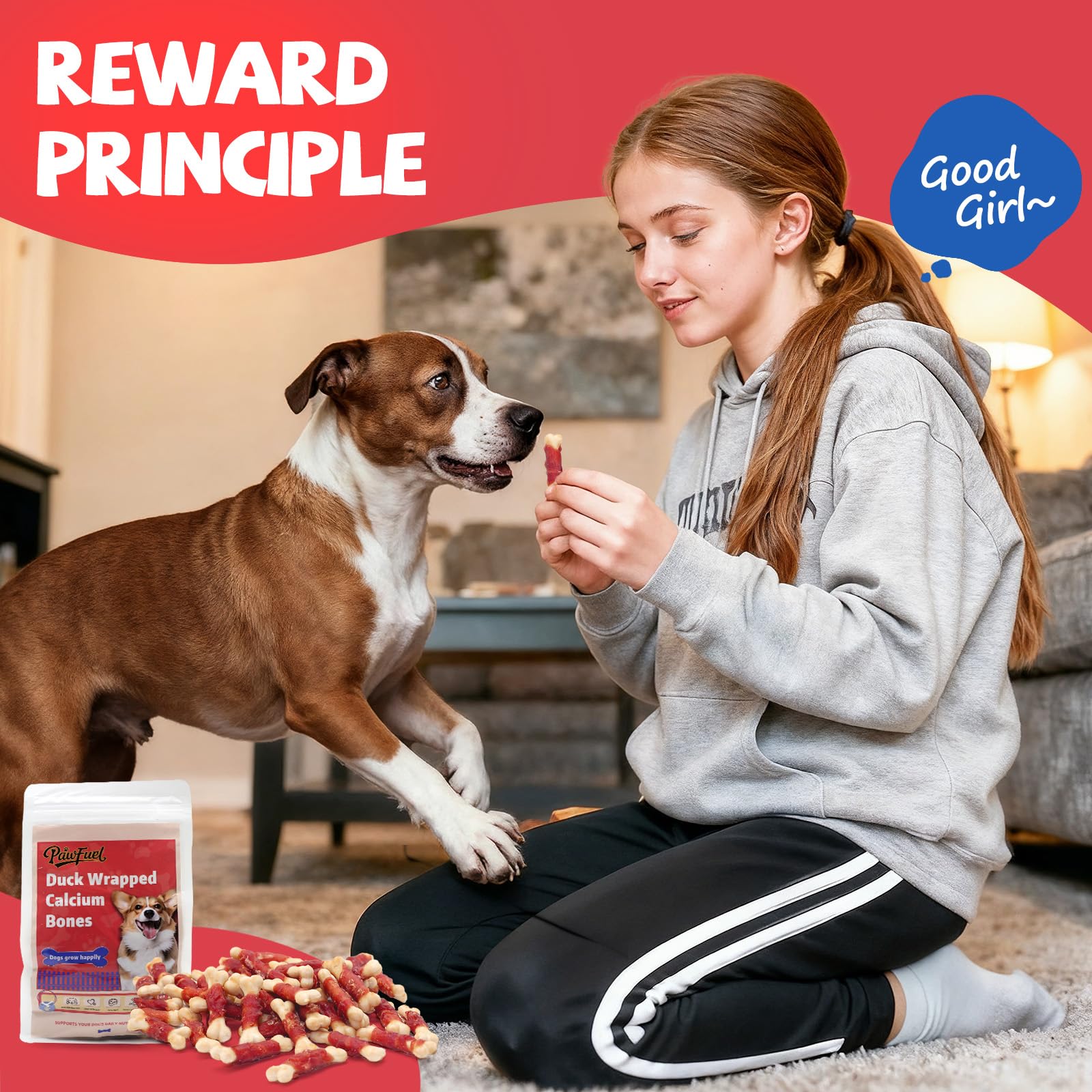PawFuel calcium-rich-dog-bones provide balanced calcium and chewing satisfaction.