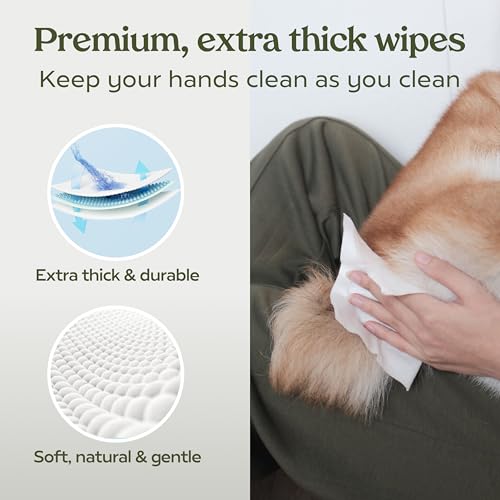 Pawfume muddy paw dirt removal after outdoor play