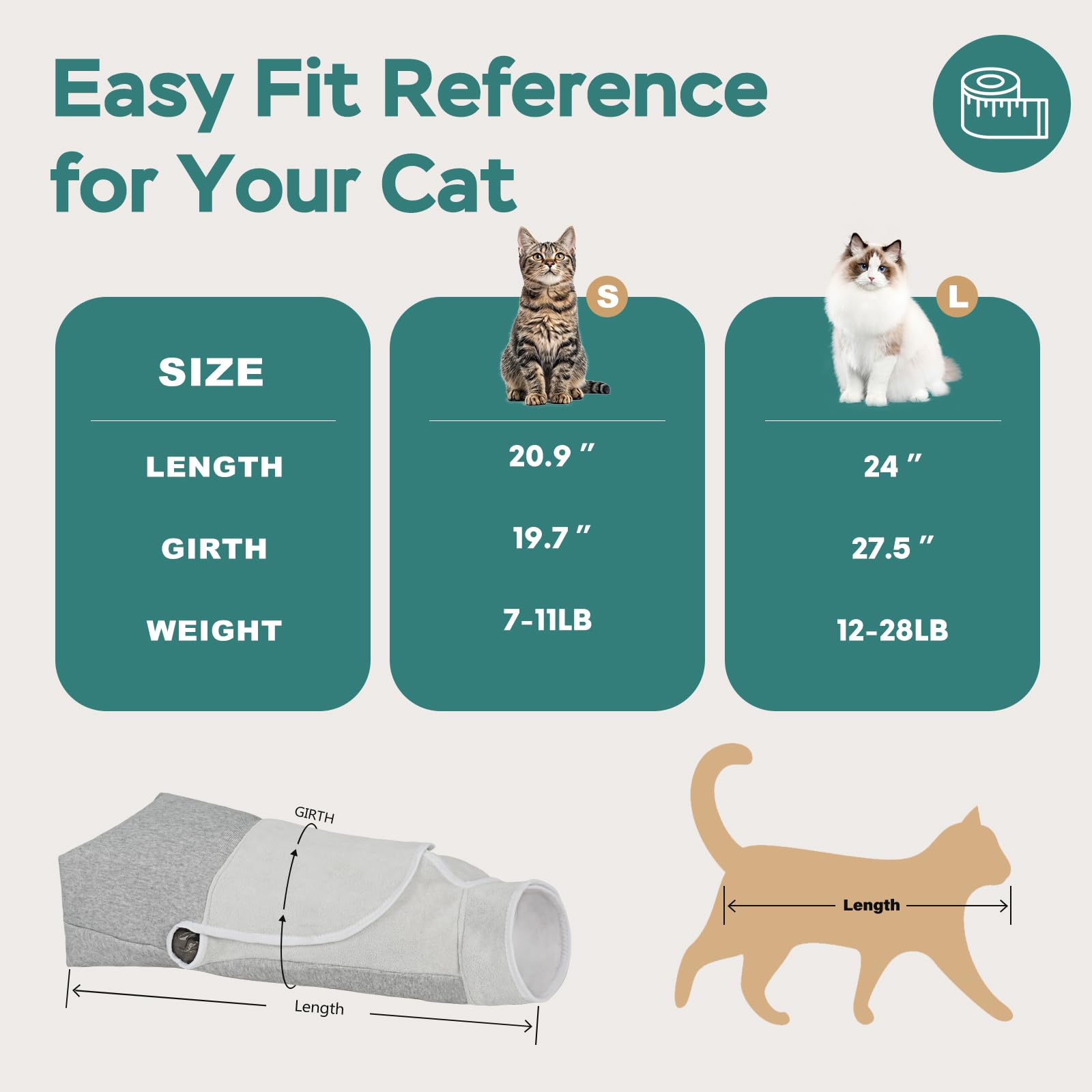 Pawfun all-in-one care wrap grey simplifies brushing teeth or eye drops