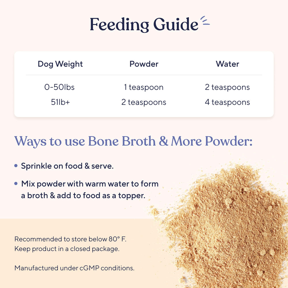 Pawfy bone broth picky-eater-solution entices even selective eaters.