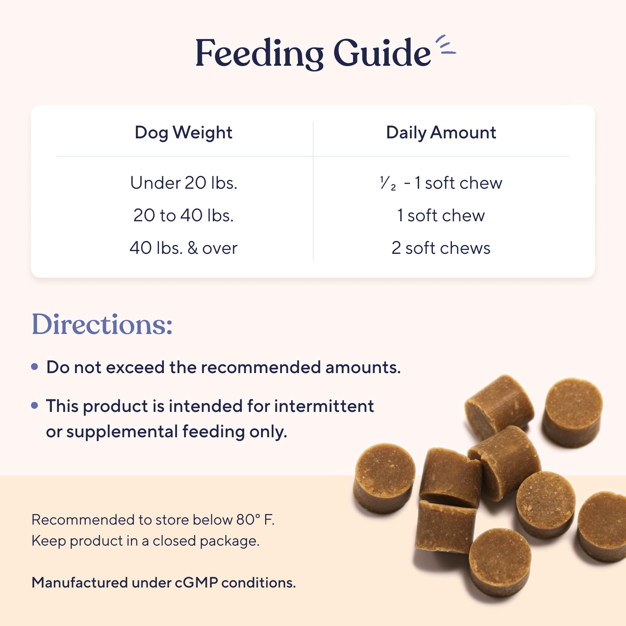 Pawfy Probiotics dog chews in a bowl ready-to-serve.