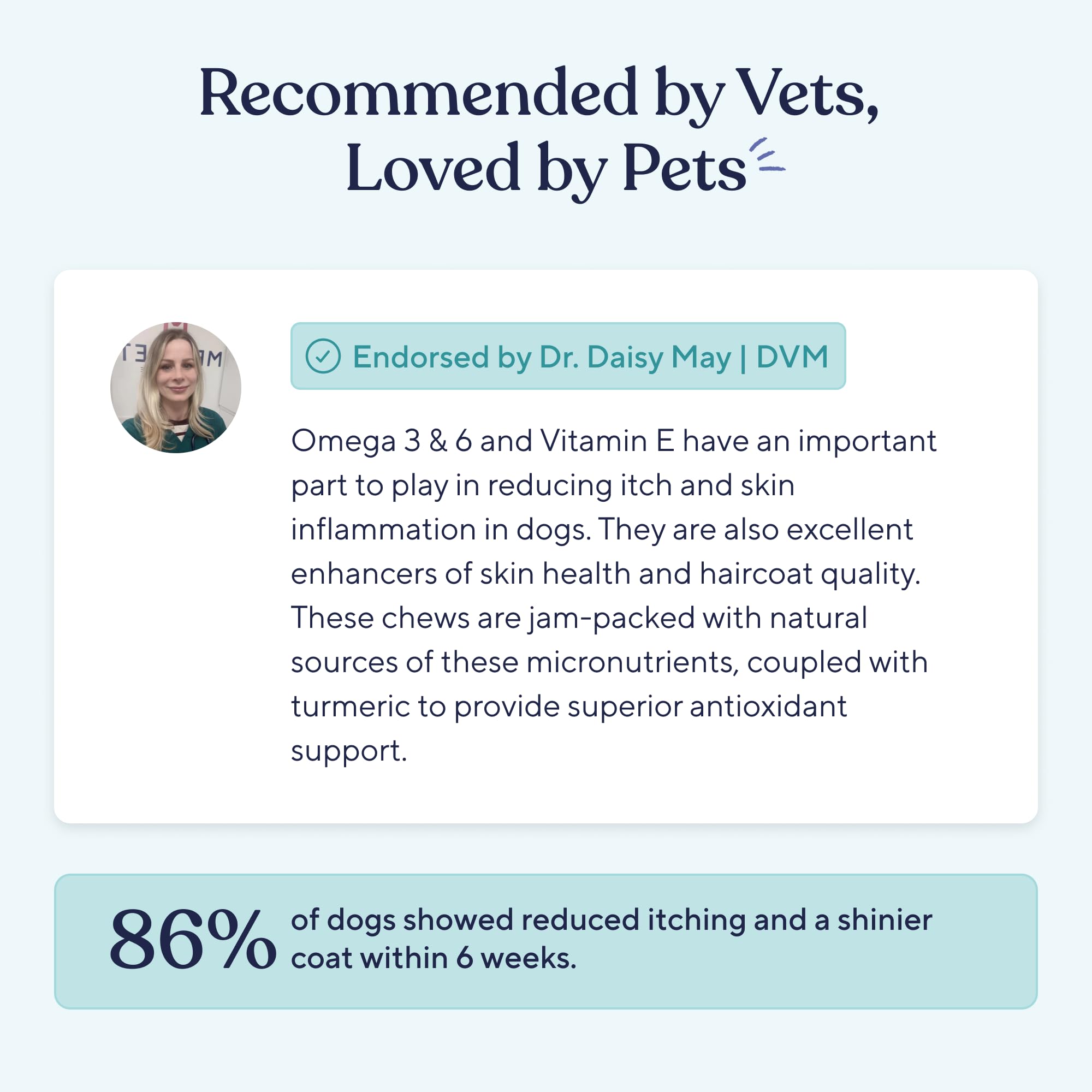 Pawfy vet-approved seal emphasizes safety for puppies and adult dogs alike.