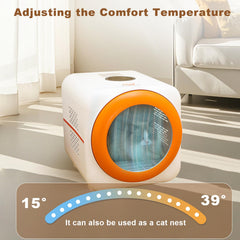PawGalaxy Pet Dryer Box touch-control temperature 26–45°C for safe drying