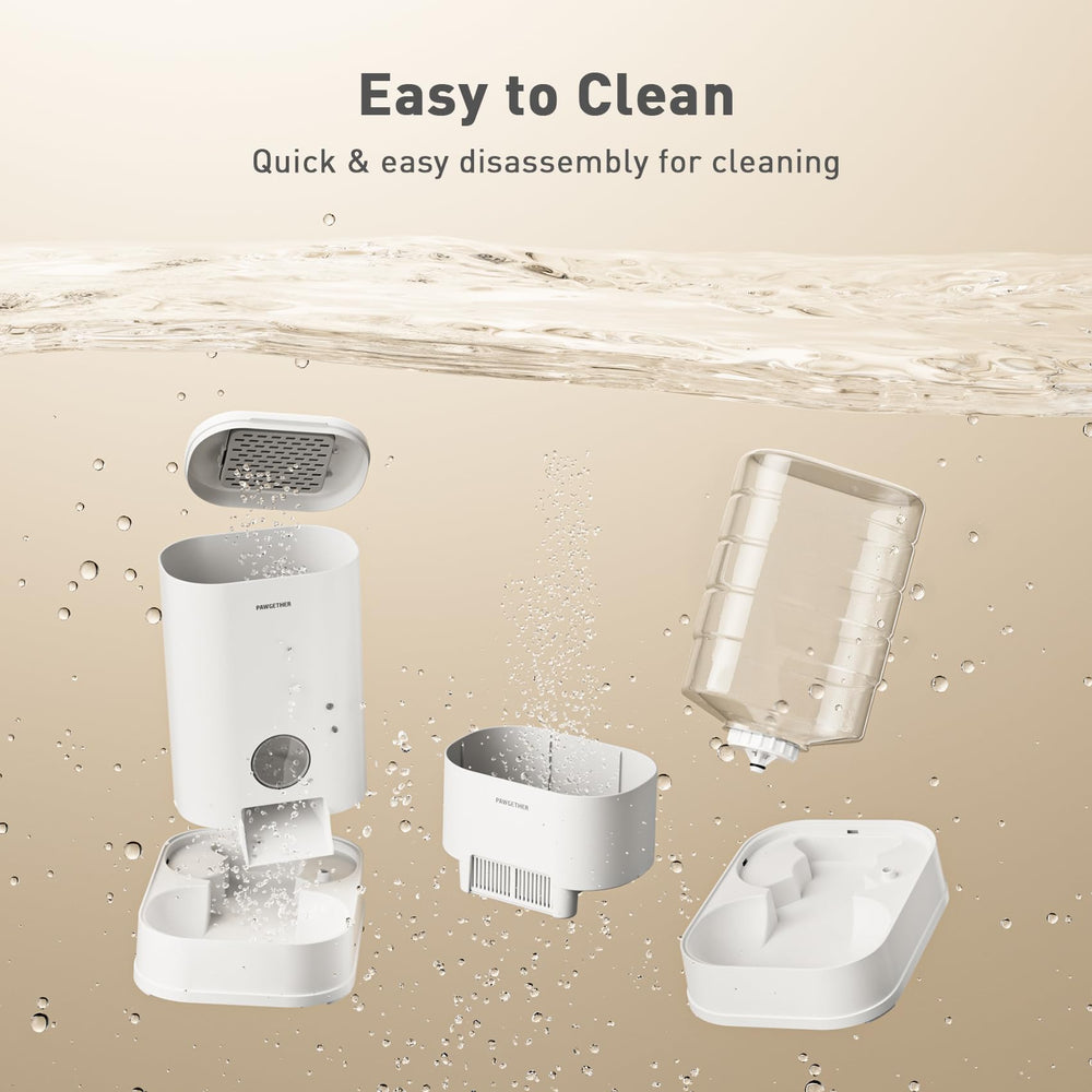 PAWGETHER easy-detach and clean design for quick maintenance