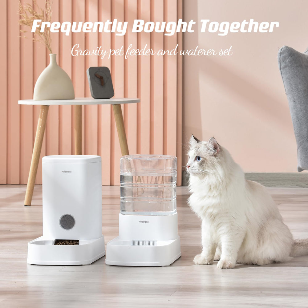 PAWGETHER gravity water dispenser 3.78L capacity for multi-pet homes