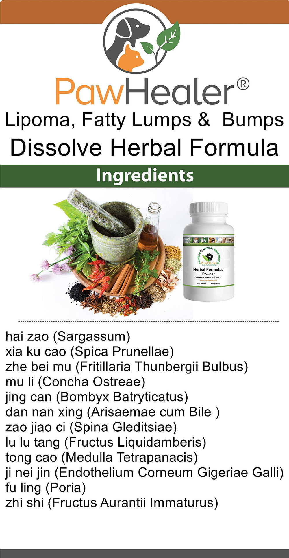 PawHealer Dissolve packaging and label shown for product authenticity and care instructions