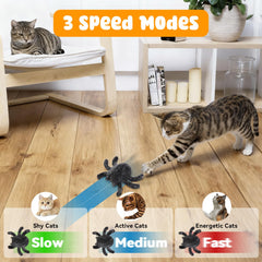 Pawingcat cat toy in action demonstrates energetic chase and pounce fun