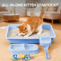 PAWISE double-dish bowls form two-compartment feeding and hydration options.