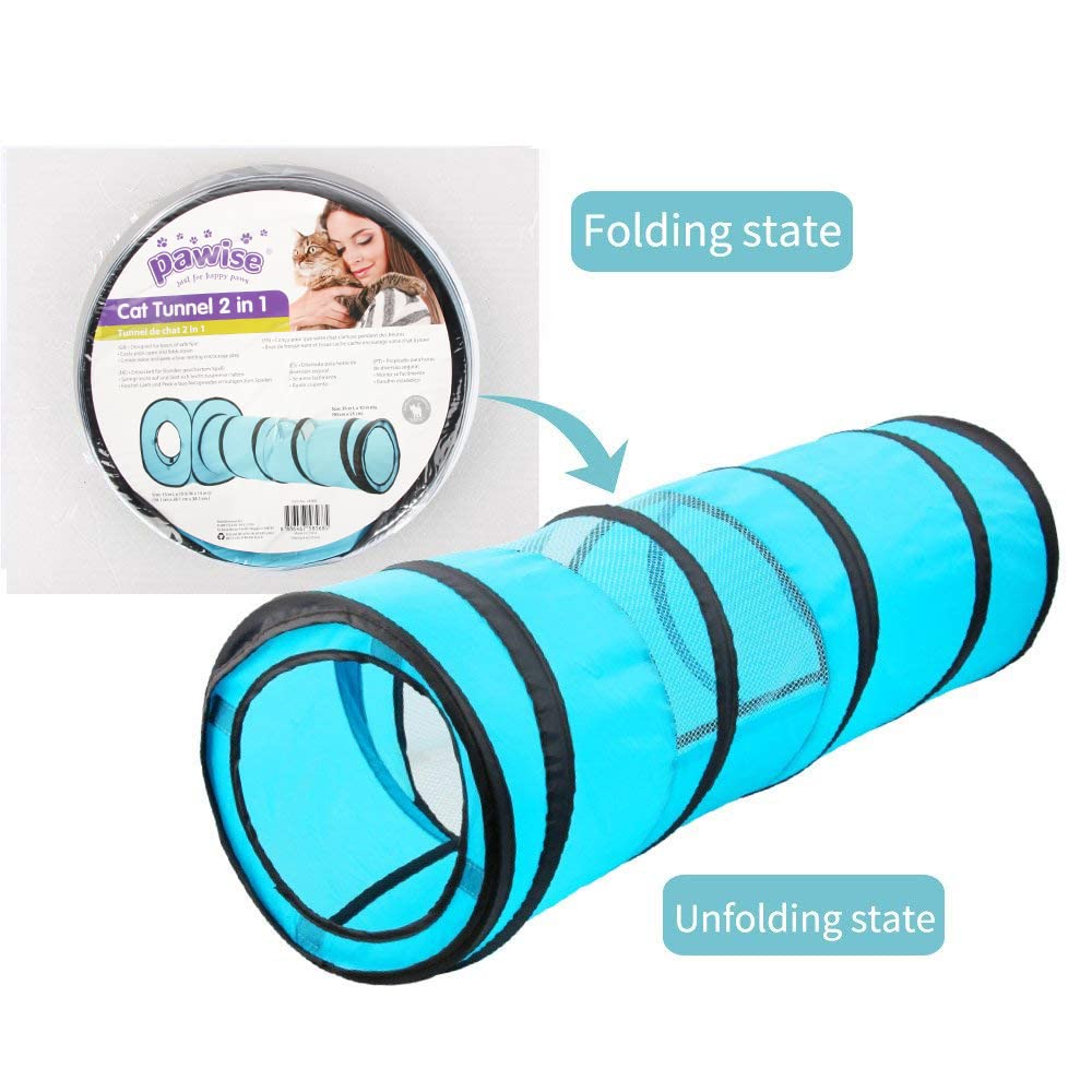 PAWISE crinkle sound adds engaging sensory play.