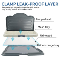 PAWISE secure mesh pee pad holder keeps pads in place for mess-free sessions