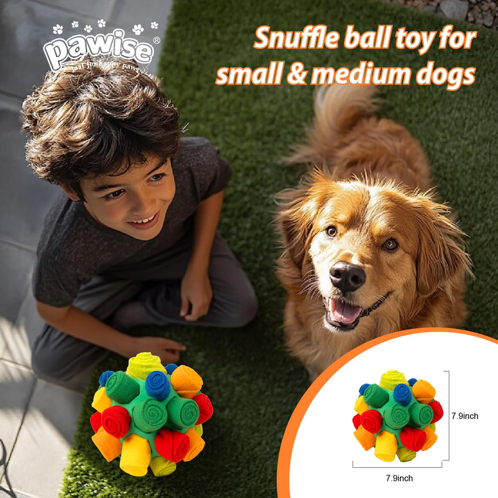 PAWISE Snuffle Ball machine-washable design for easy cleaning after play
