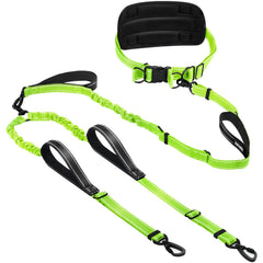 PawistaPal hands-free leash front handle adjustment improves control in crowds.
