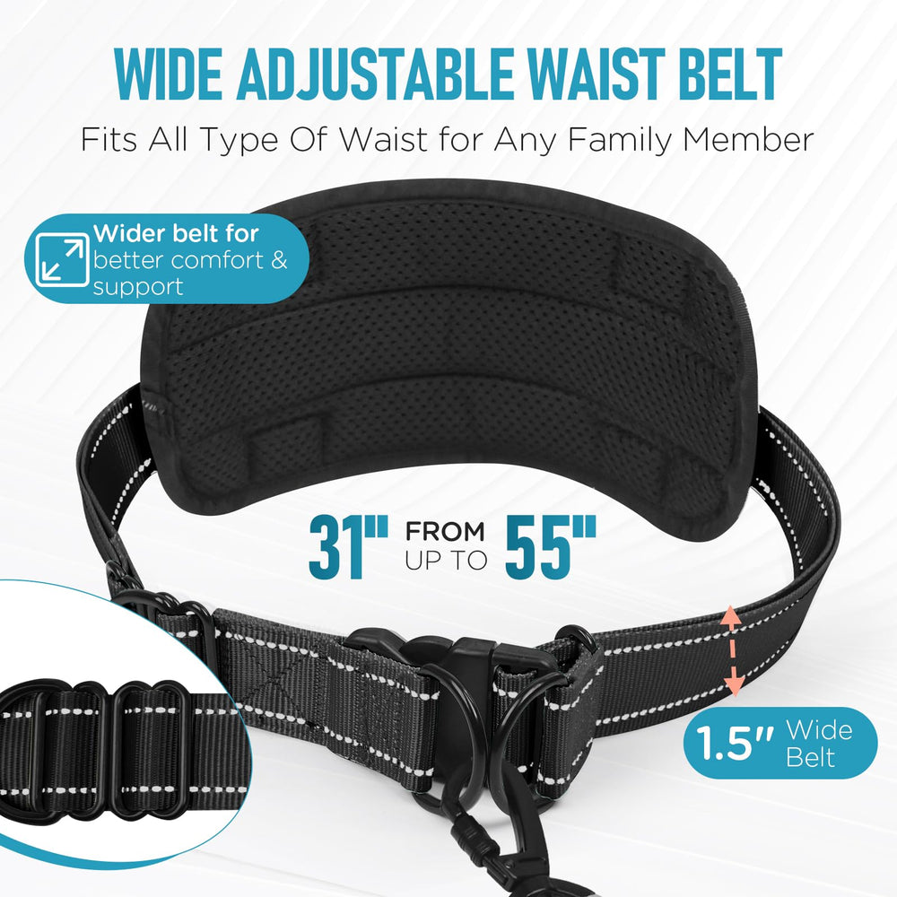 PawistaPal 360 carabiner with safety lock shown for secure, tangle-free walks.