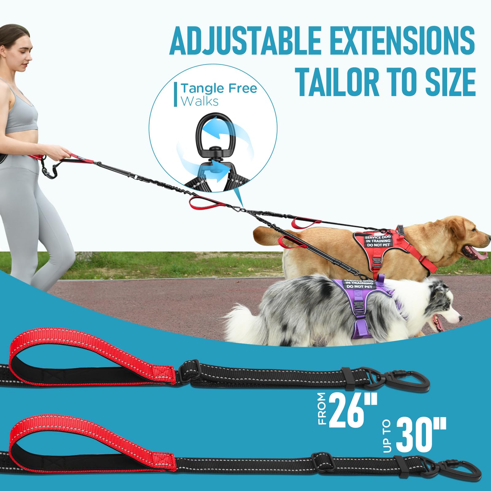 PawistaPal front and rear padded handles emphasize comfortable grip.