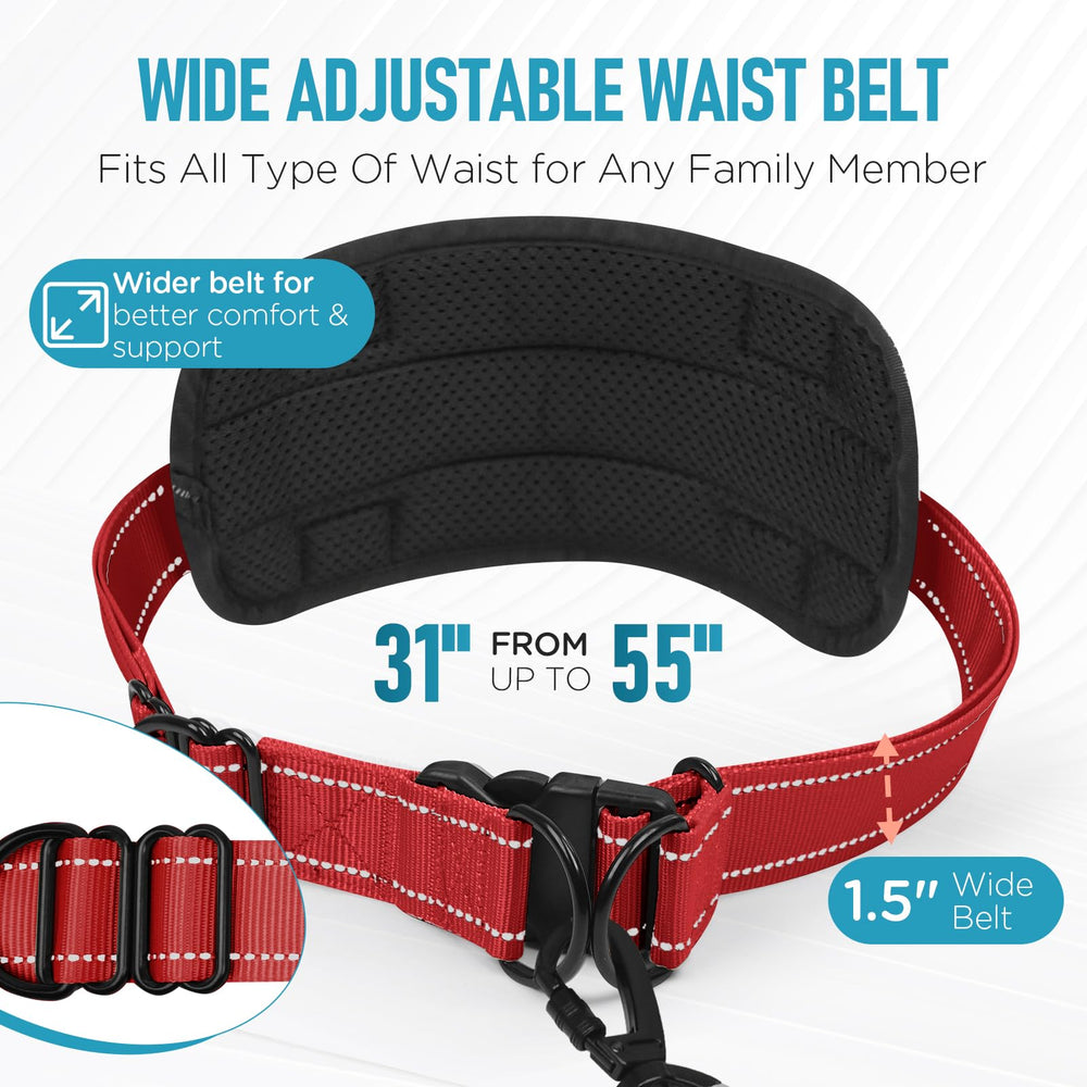 PawistaPal reflective stitching glows under streetlights for visibility.