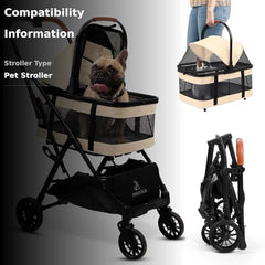 PAWLALA quick-fold design enables compact storage after outdoor adventures