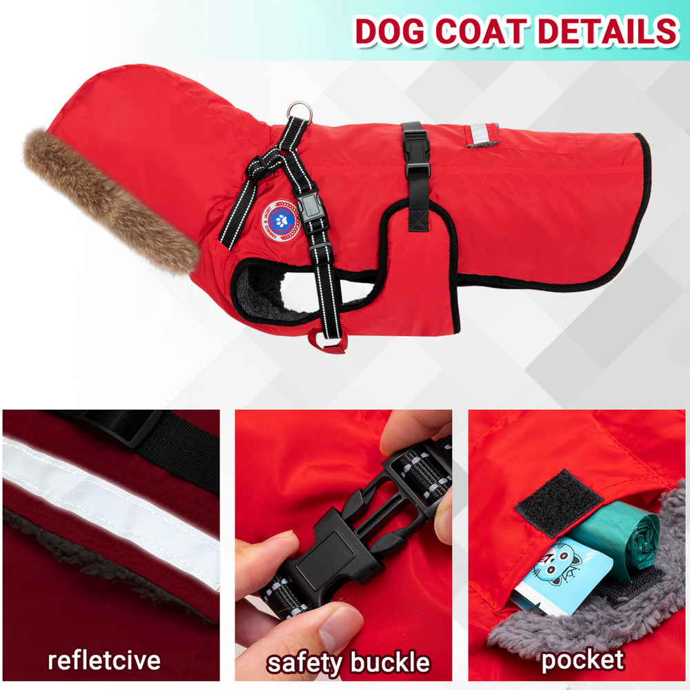 PAWNISAW soft fleece inner lining locks in heat for lasting warmth.