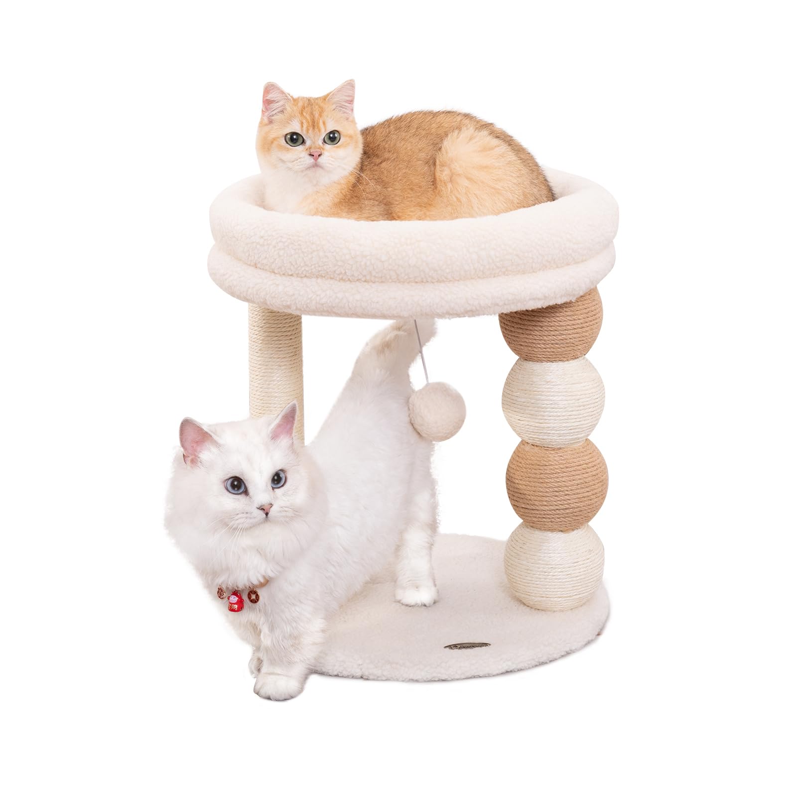 PawPalace small cat tree demonstrates quick assembly and stable setup for busy households.