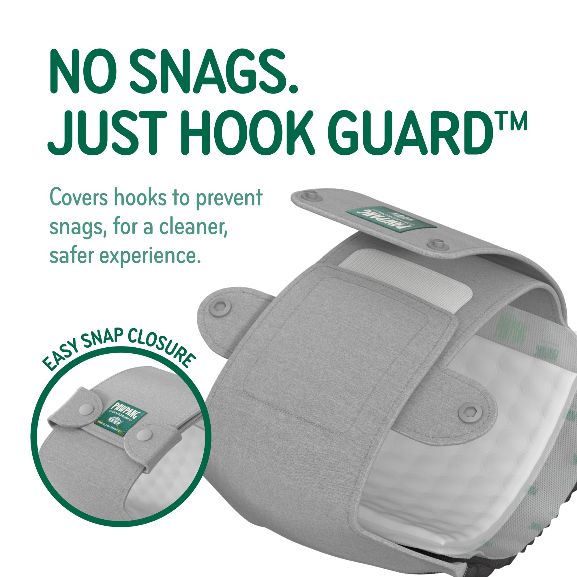 PAWPANG Copper Fit Mate liner-locking-system ensures liners stay in place