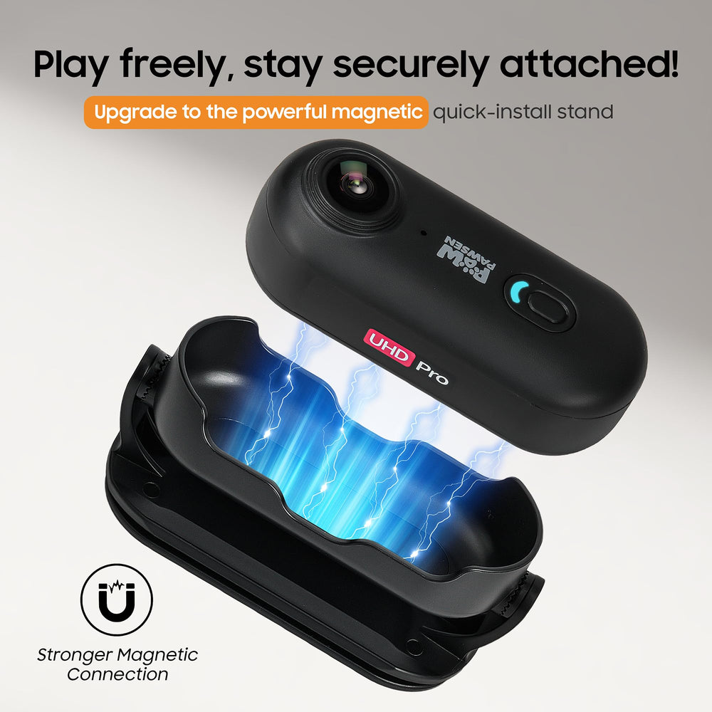 PAWPAWSEN magnetic clip with 360 degree adjustability for flexible mounting