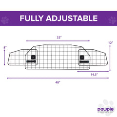 Pawple adjustable straps show tool-free installation for quick setup