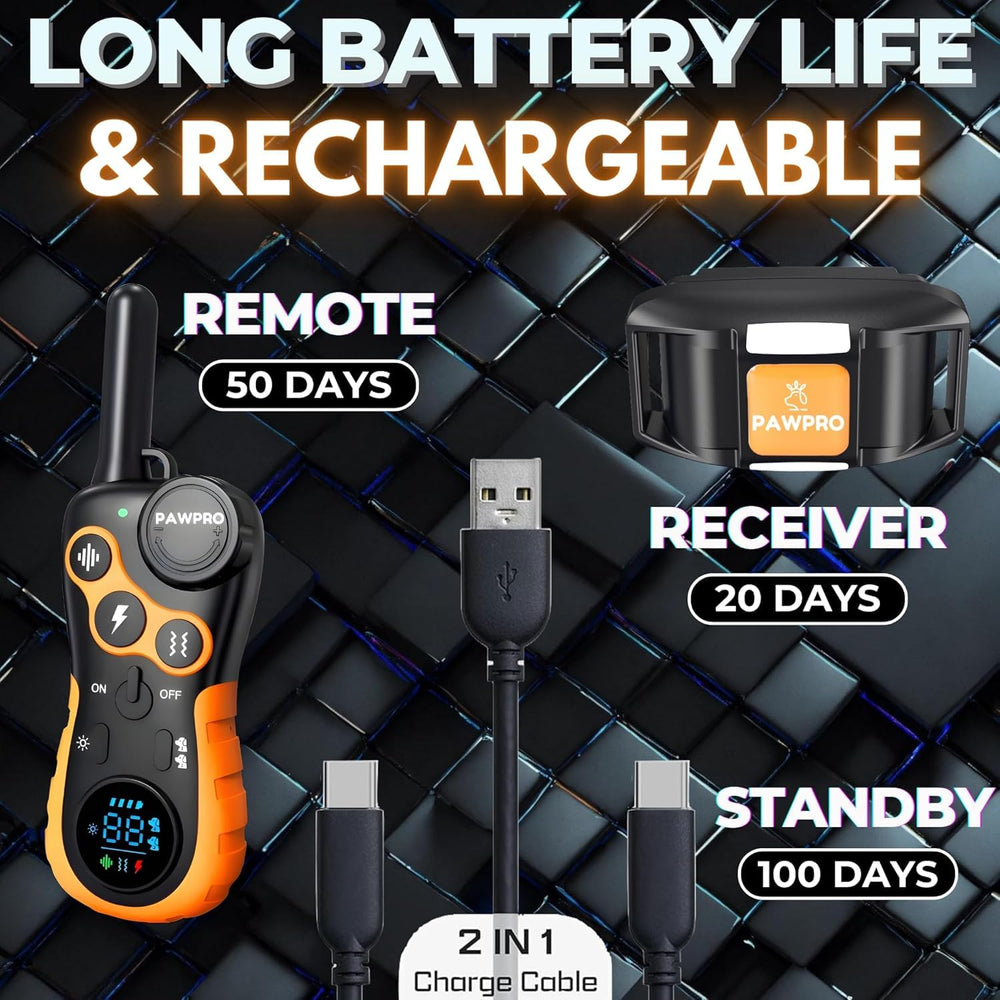PAWPRO US-based support and 2-year warranty for peace of mind.