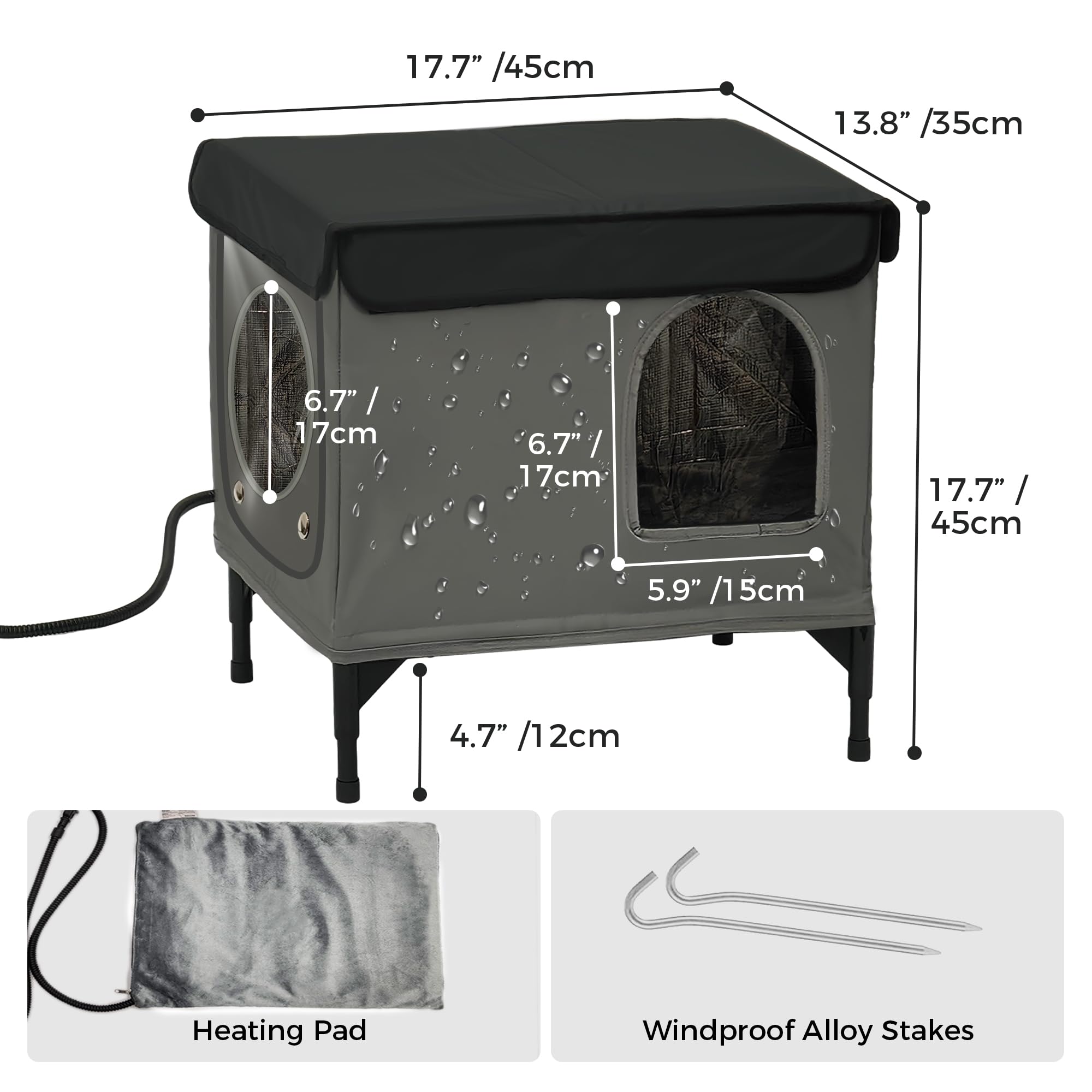 PAWPROVED removable fleece covers for easy washing and quick refresh