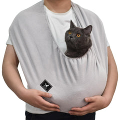 PAWPUBBY cat sling-breathable fabric highlights comfort for all-day snuggle sessions.