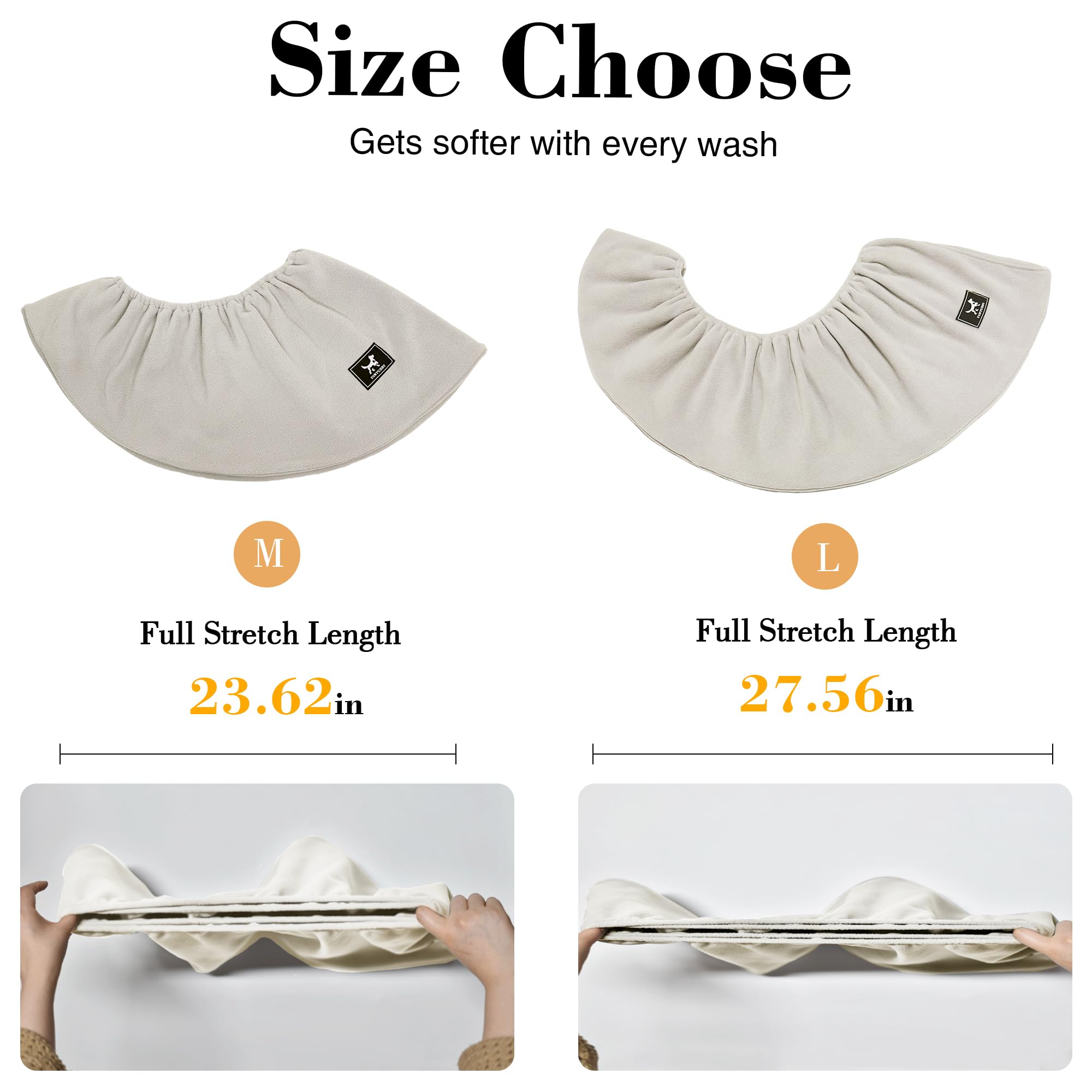 PAWPUBBY cat sling elastic fit naturally secures you and pet