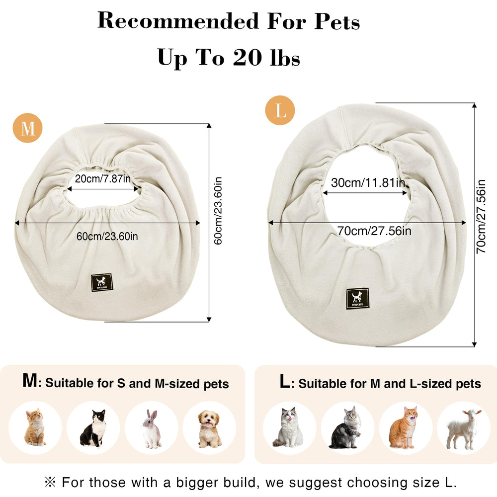 PAWPUBBY cat sling indoor relaxation during couch time with calm pet