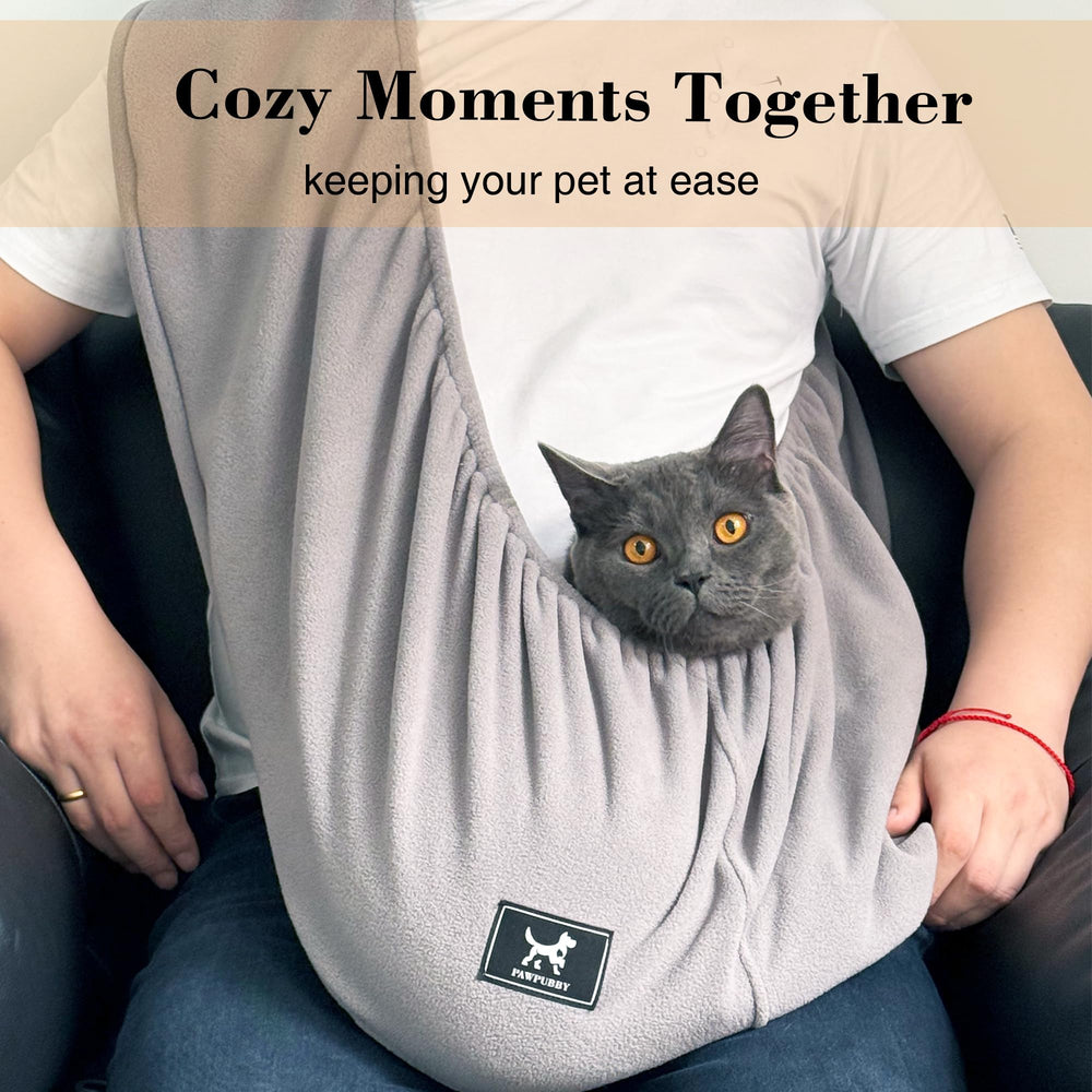 PAWPUBBY cat sling pet-bonding-time encourages everyday closeness at home