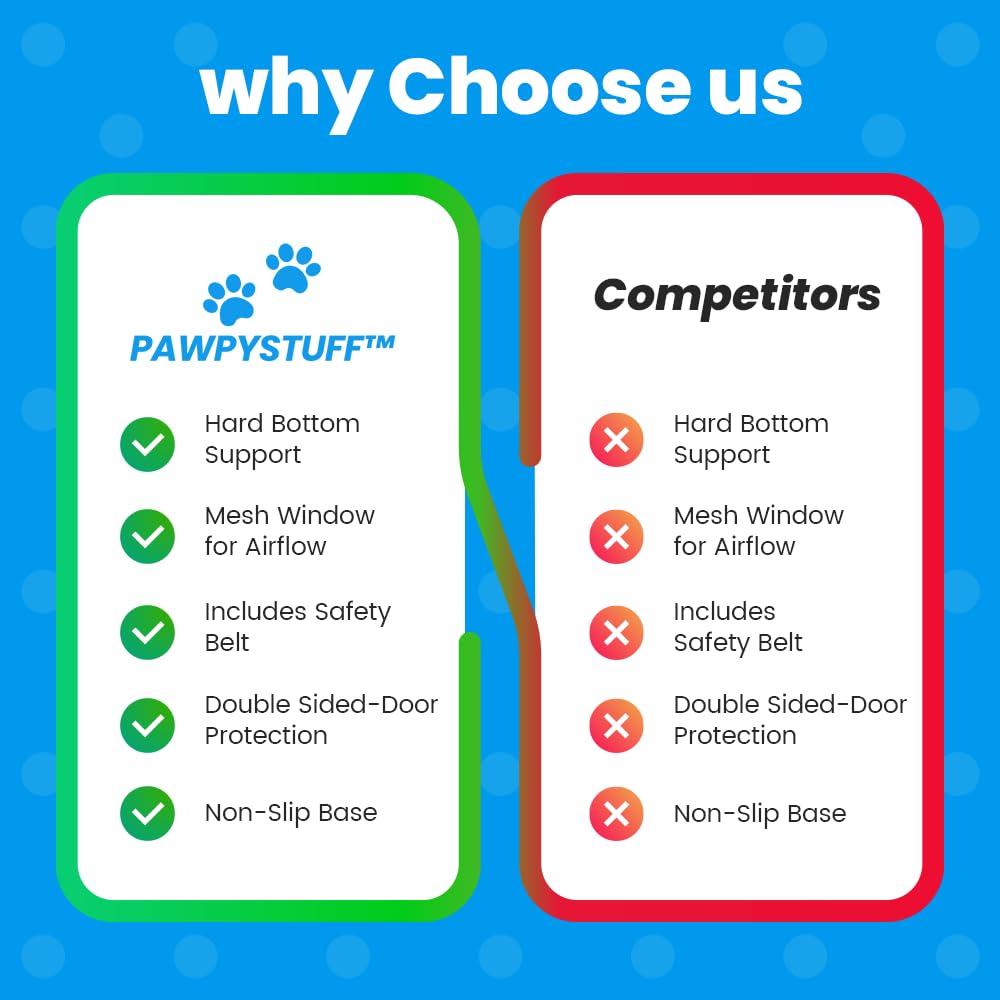 PAWPYSTUFF quick install dog seat extension sets up in minutes
