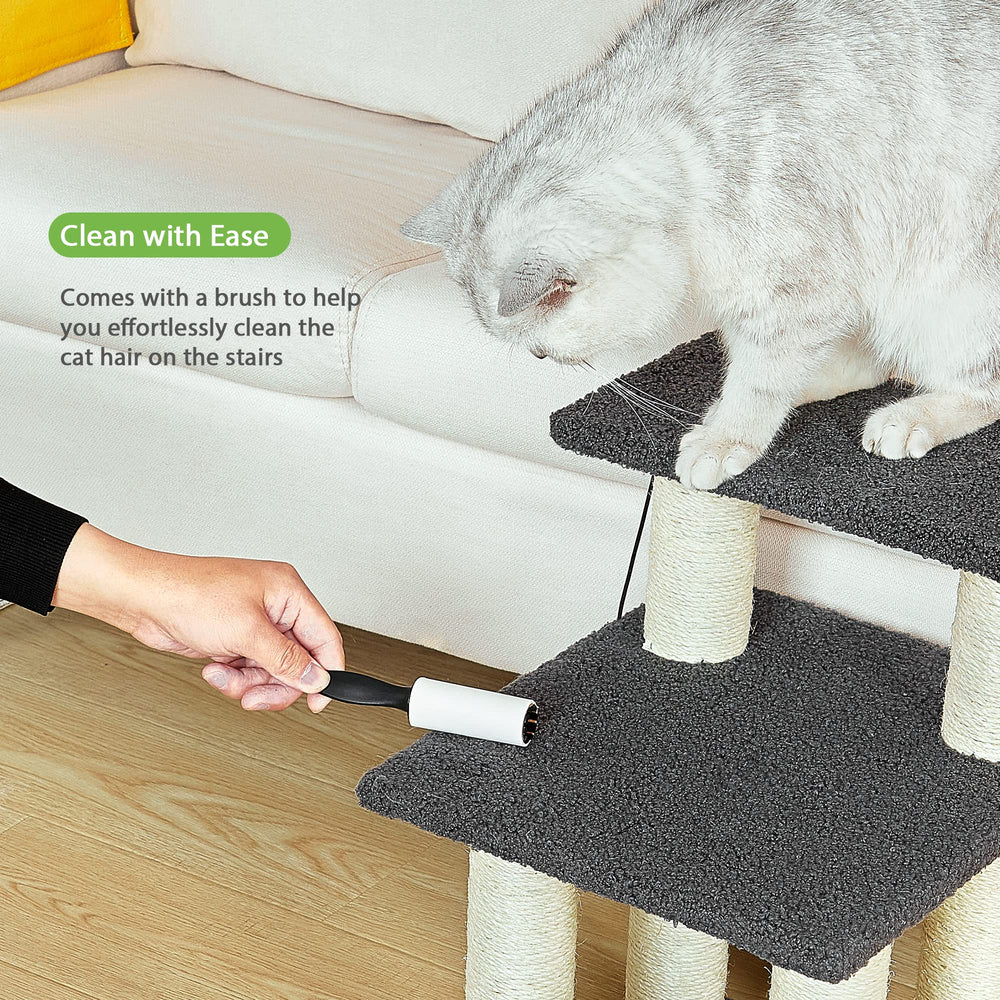 Pawque grey pet steps blend with home decor