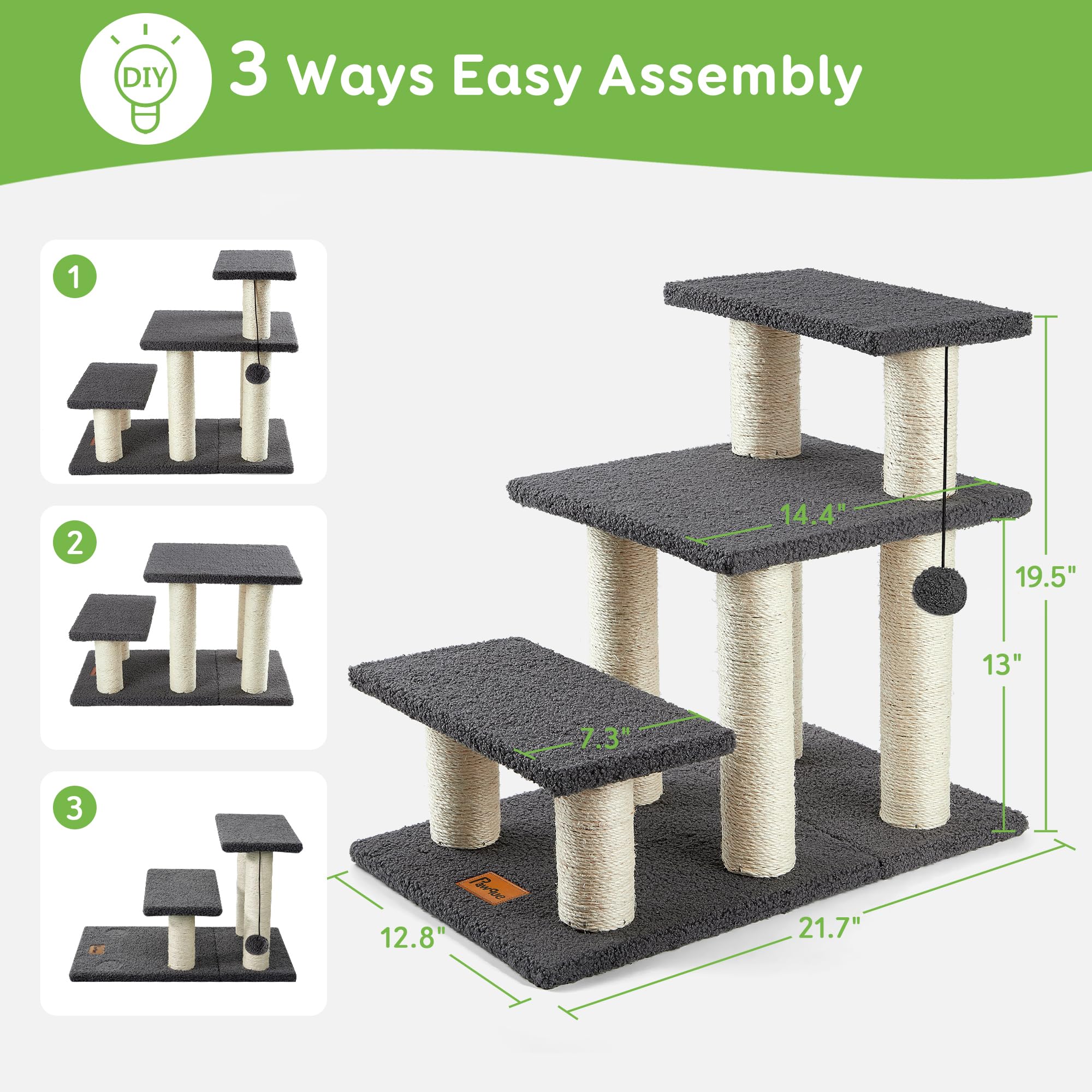Pawque indoor non-slip surface enhances pet confidence
