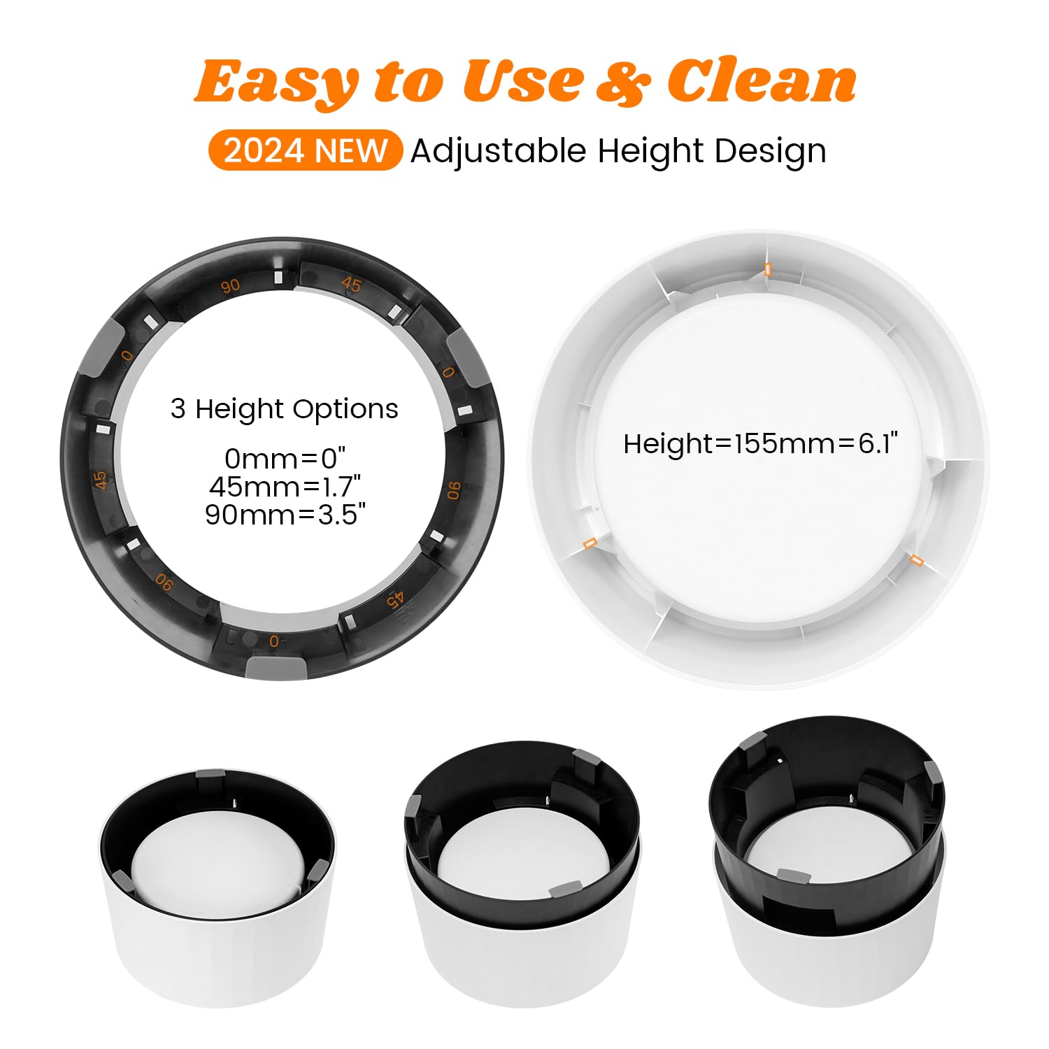 Pawque raised 95oz detachable dual-use setup lets separate bowls