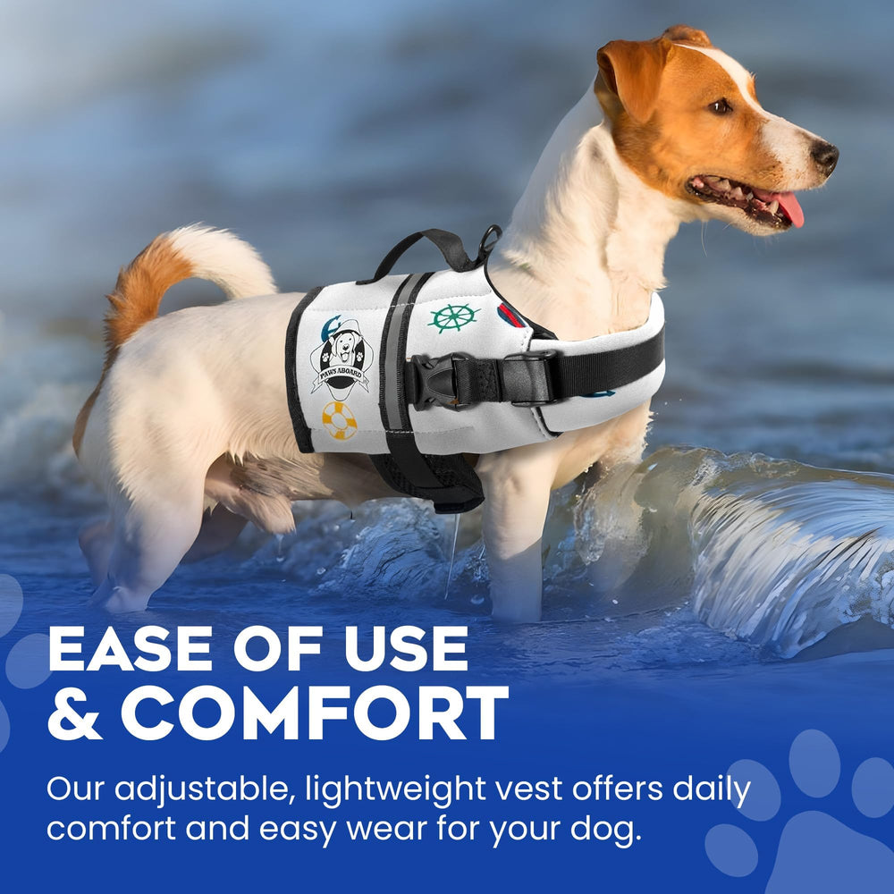 Paws Aboard quick-release buckles simplify on-off, making setup easier for busy days