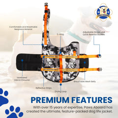 Paws Aboard reflective strips support safety in low light