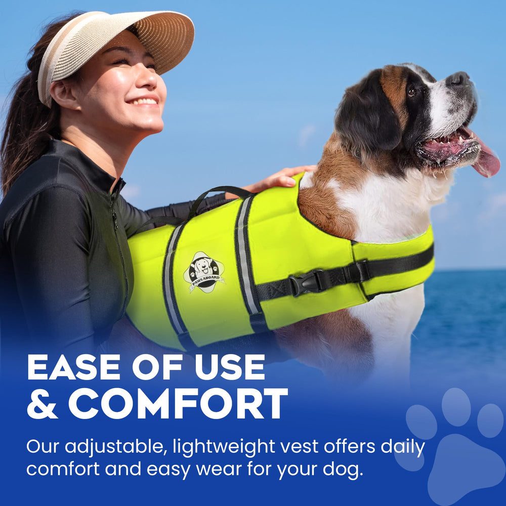 Paws Aboard varies sizes colors and patterns to match your dog's personality