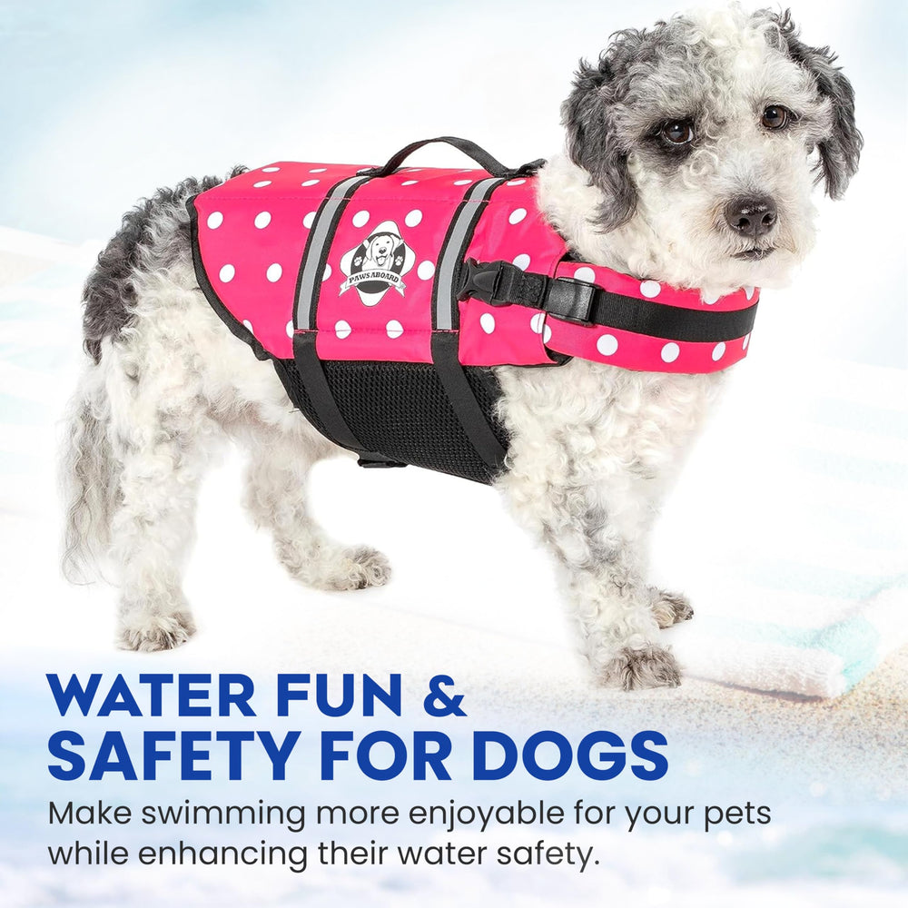 Paws Aboard size chart image ensures the right fit for XXS XL companions