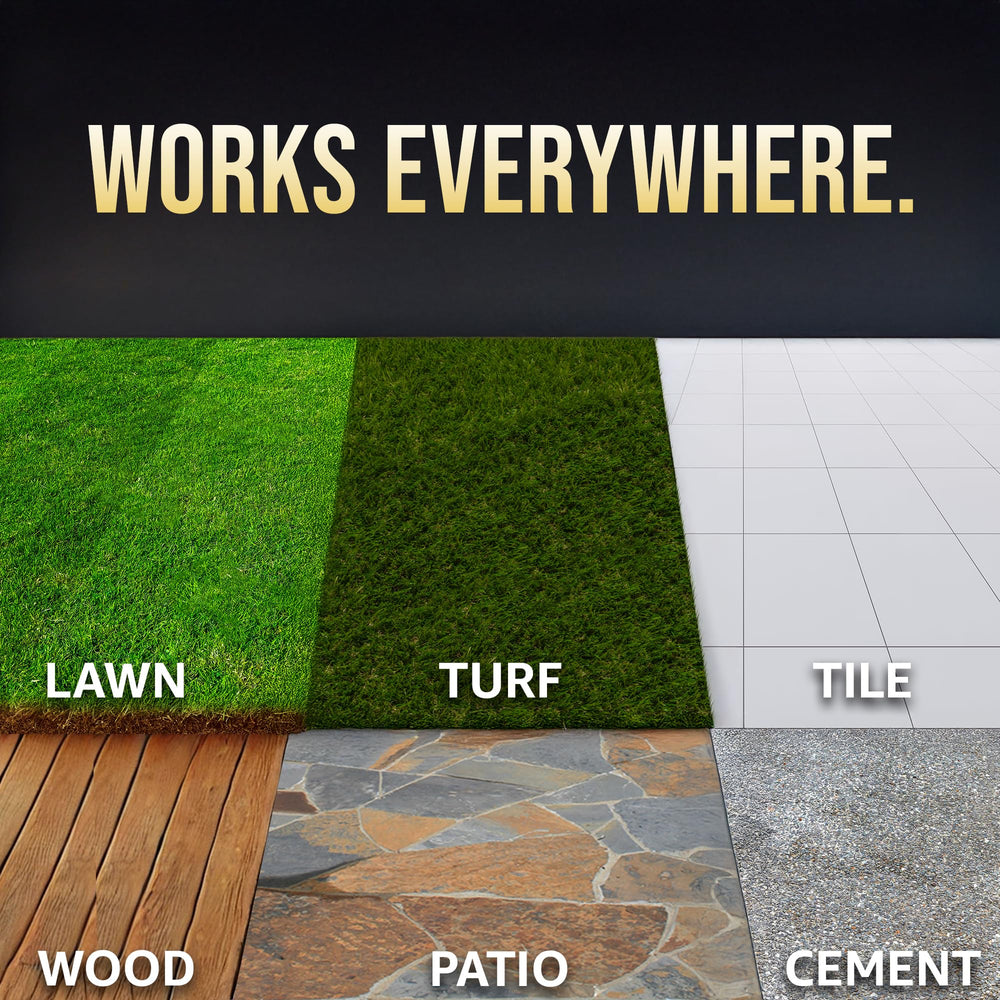 Paws and Play Turf maintenance hero shot highlights turf color and texture preservation
