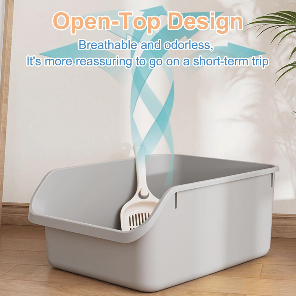 Pawsayes easy-clean surface simplifies wiping away messes and odors.