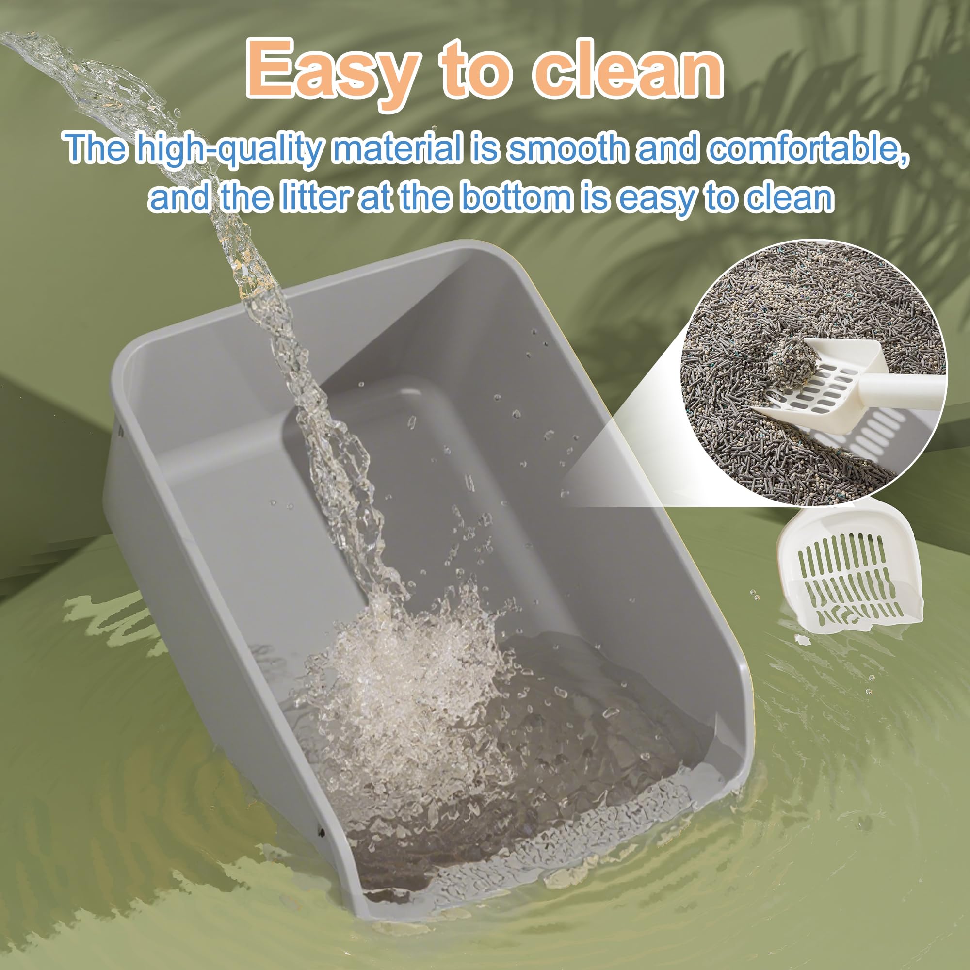 Pawsayes low-entry feature makes it suitable for kittens and senior cats.