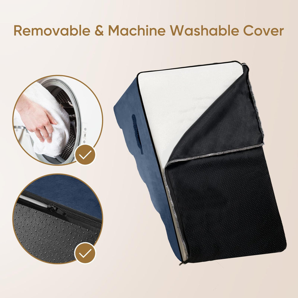 PAWSCART washable-cover-remove-clean shows easy cleaning with removable cover.