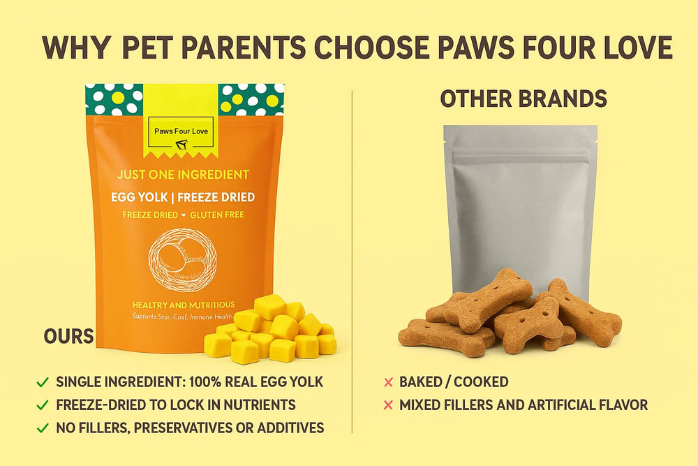 PawsFourLove USA facility image emphasizes ethical sourcing and careful production.