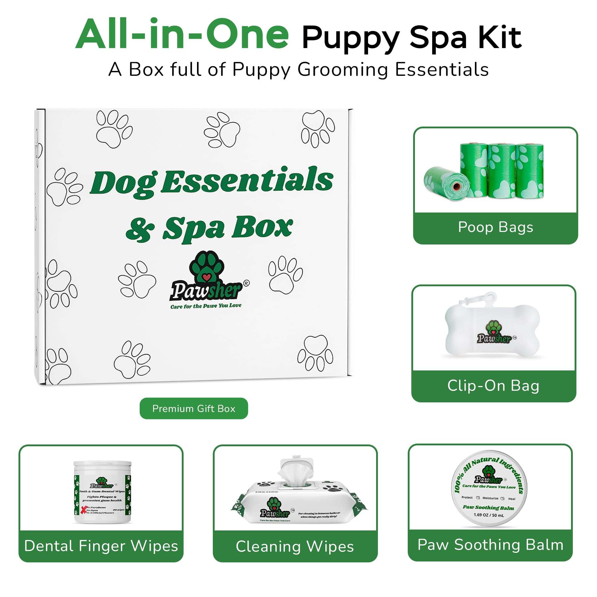 Pawsher XL unscented wipes for dogs, ideal for quick paws cleaning