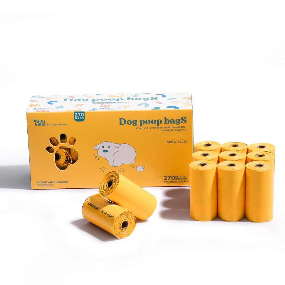 PAWSHOLIC eco-friendly choice with greener paw print commitment.
