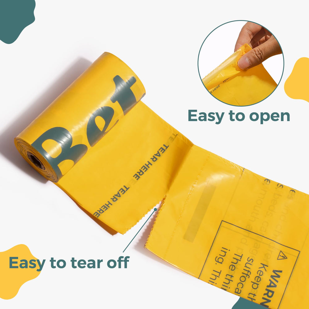 PAWSHOLIC quick-open peel design speeds tearing and reduces delays.