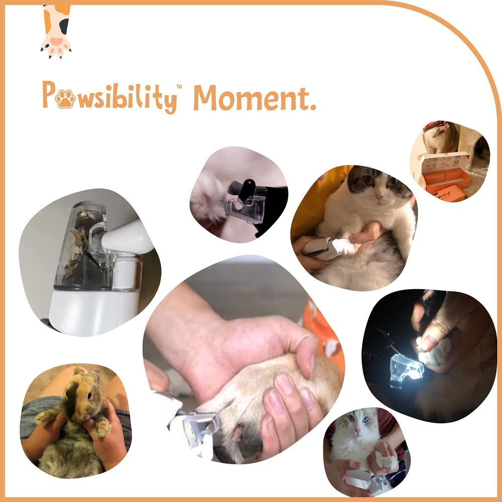 Pawsibility ergonomic handle provides comfortable durable grip.